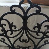 Cast iron wall shelf