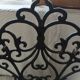 Cast iron wall shelf