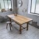 Mountain furniture table 1950 solid beech