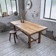 Table mobilier montagne 1950 hêtre massif