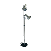 Floor lamp two spots, Italy 70s