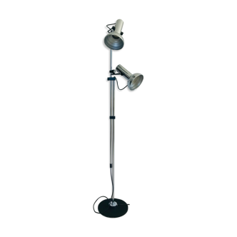 Floor lamp two spots, Italy 70s