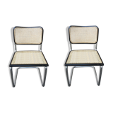 Paire de chaises Cesca B32 de Marcel Breuer
