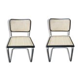Paire de chaises Cesca B32 de Marcel Breuer