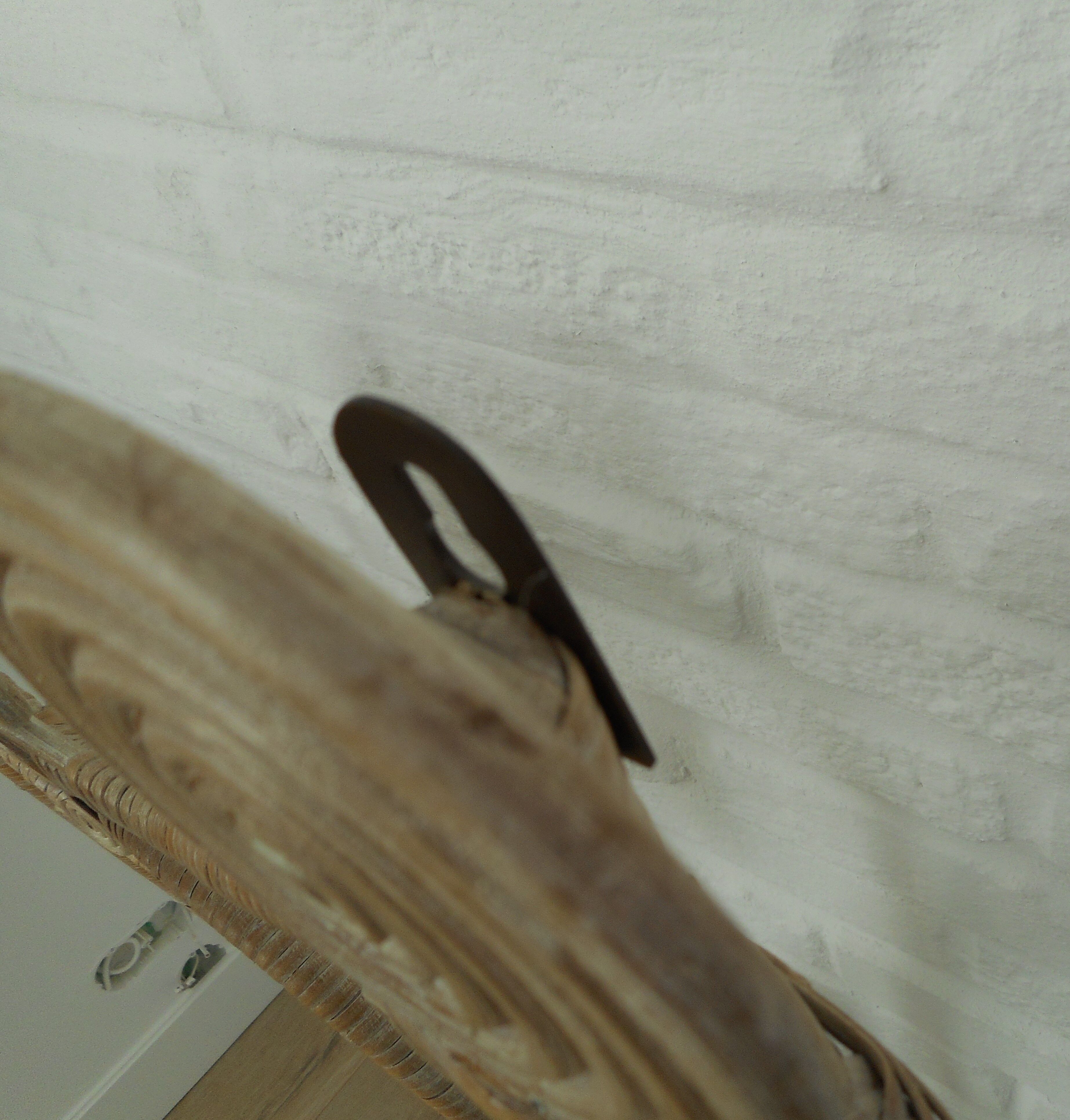 Headboard rattan peacock