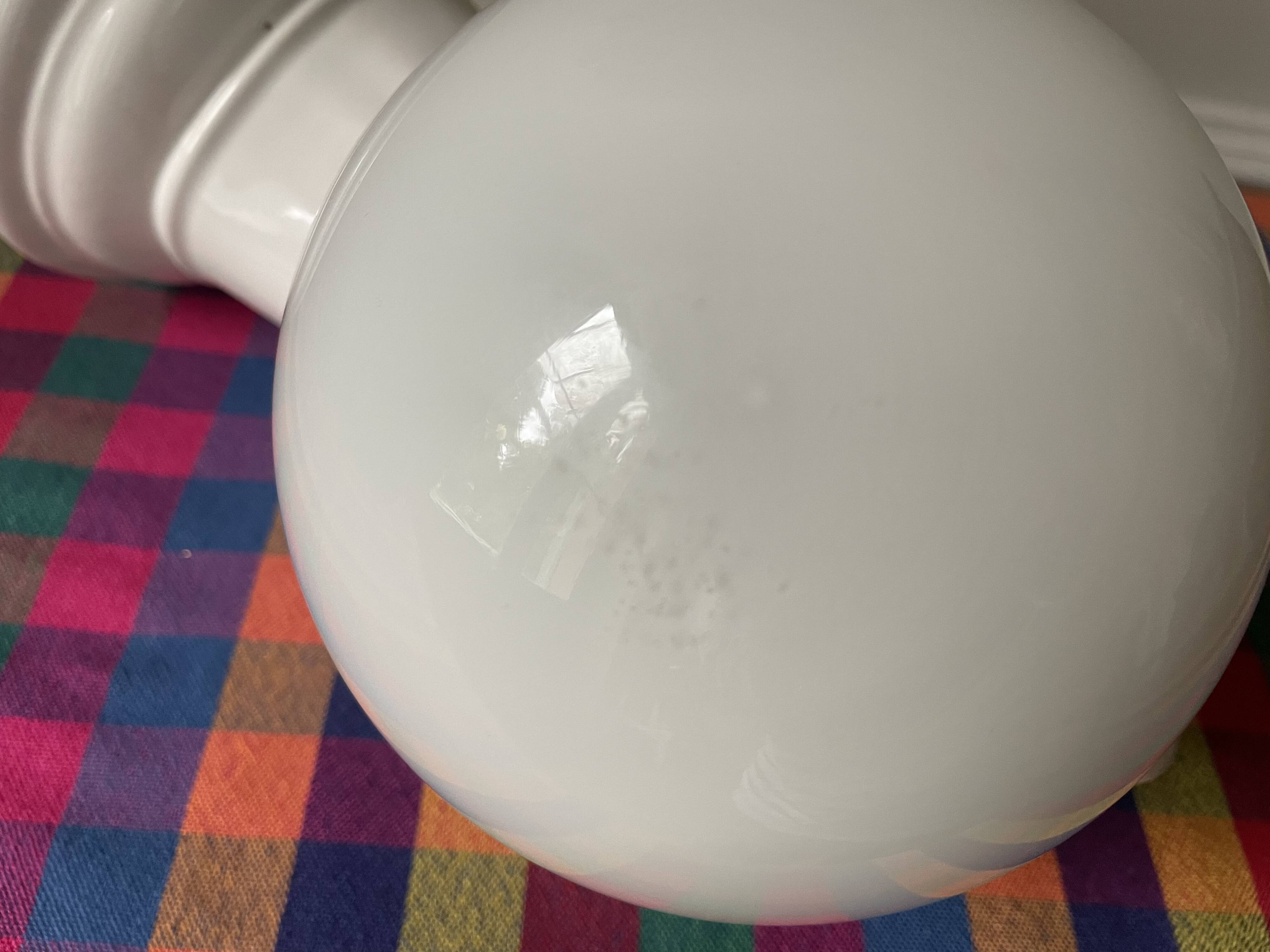 70s ceramic hand wall light