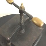 Old press for binding "Ravasse"