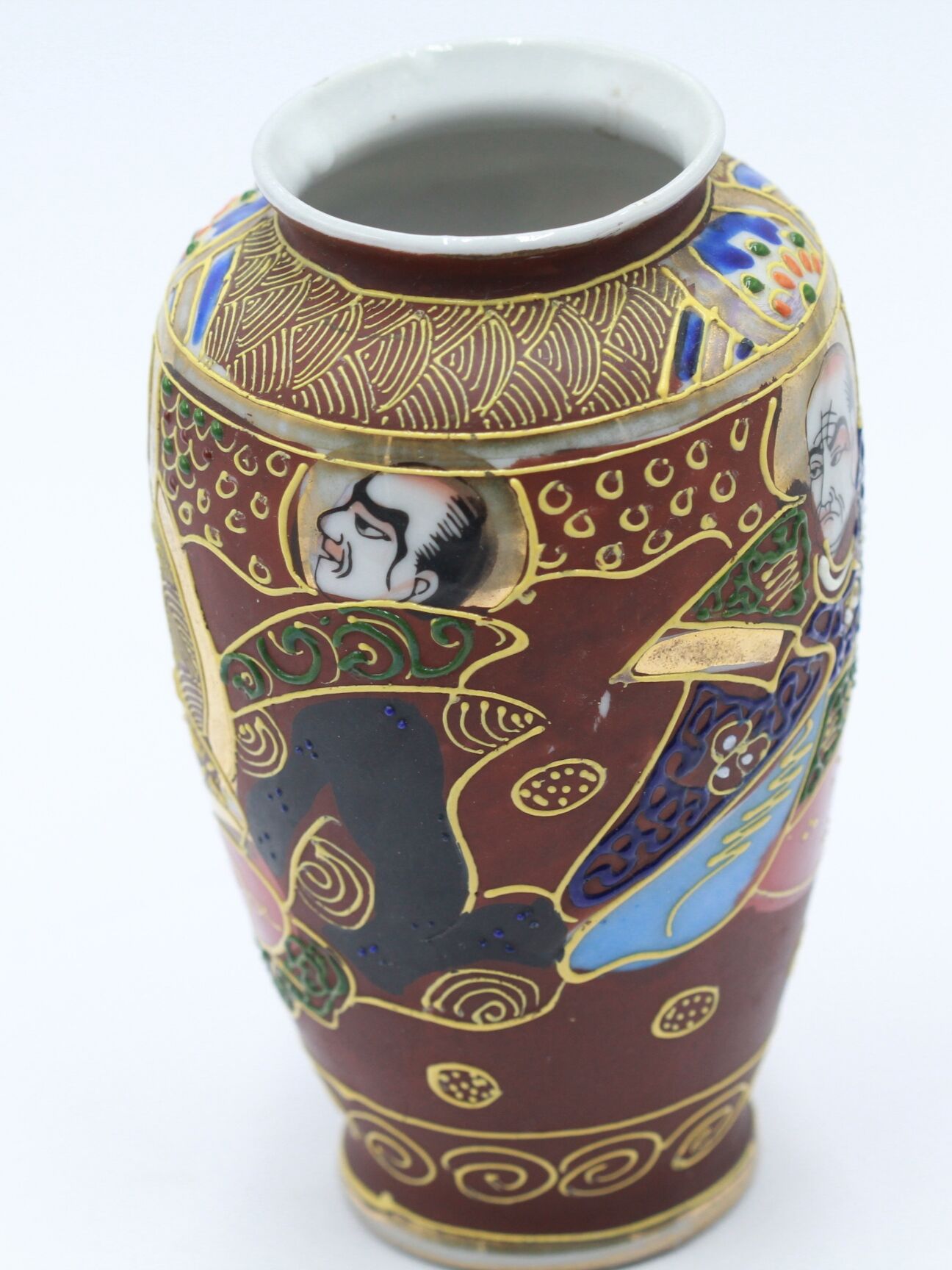 Japanese satsuma vase