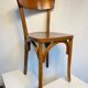 Lot of 60 wooden bistro chairs from the Baumann 1970s