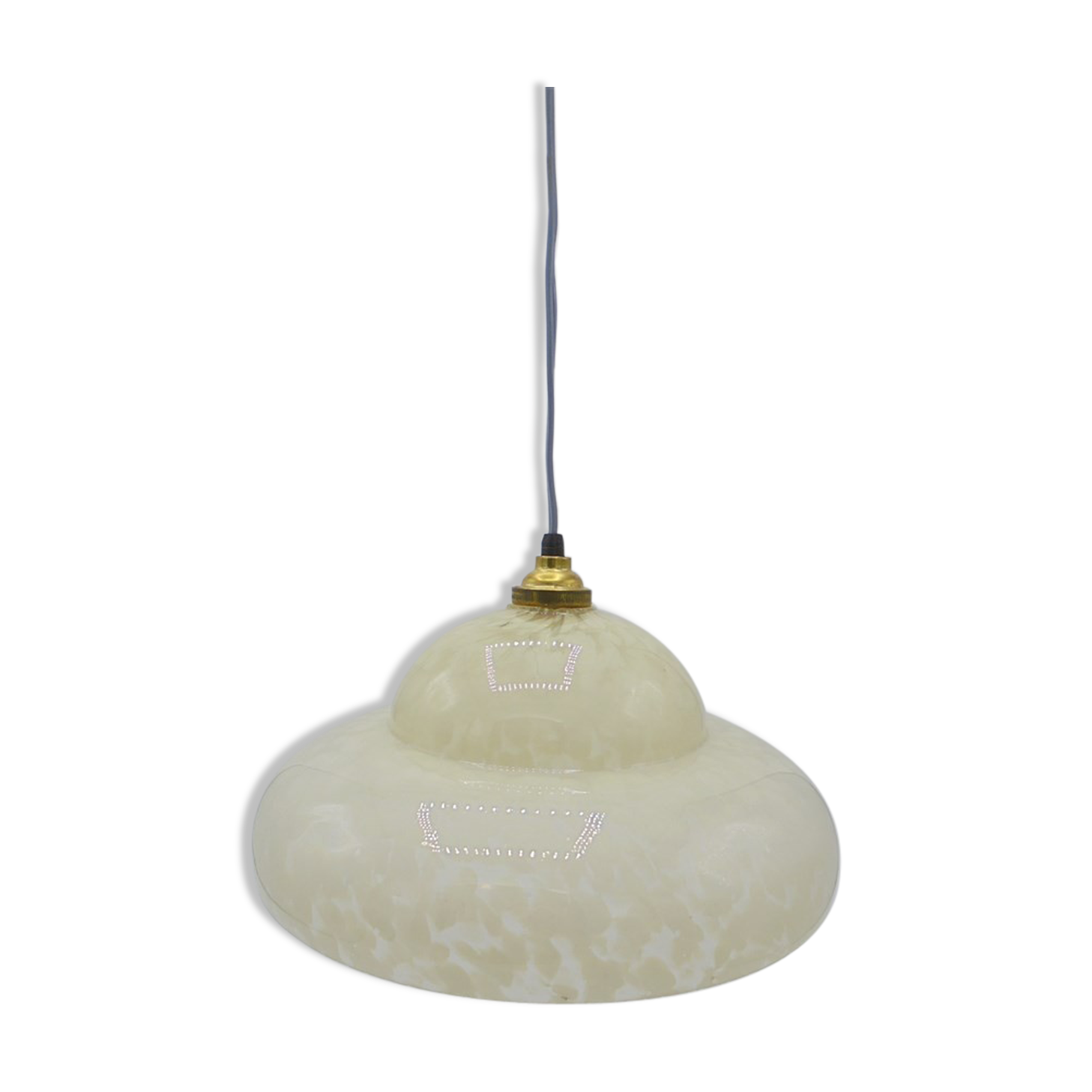 Speckled glass suspension