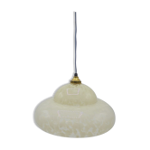 Speckled glass suspension