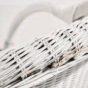 Rattan and bamboo set, set of 5
