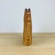 Brutalist lens vase sandstone chamotté