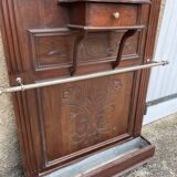 Natural wood locker