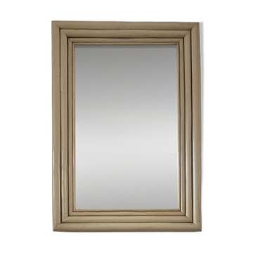 Bamboo mirror by Maugrion for Roche Bobois