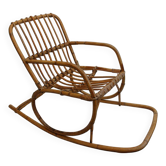 Child's chair in rattan
