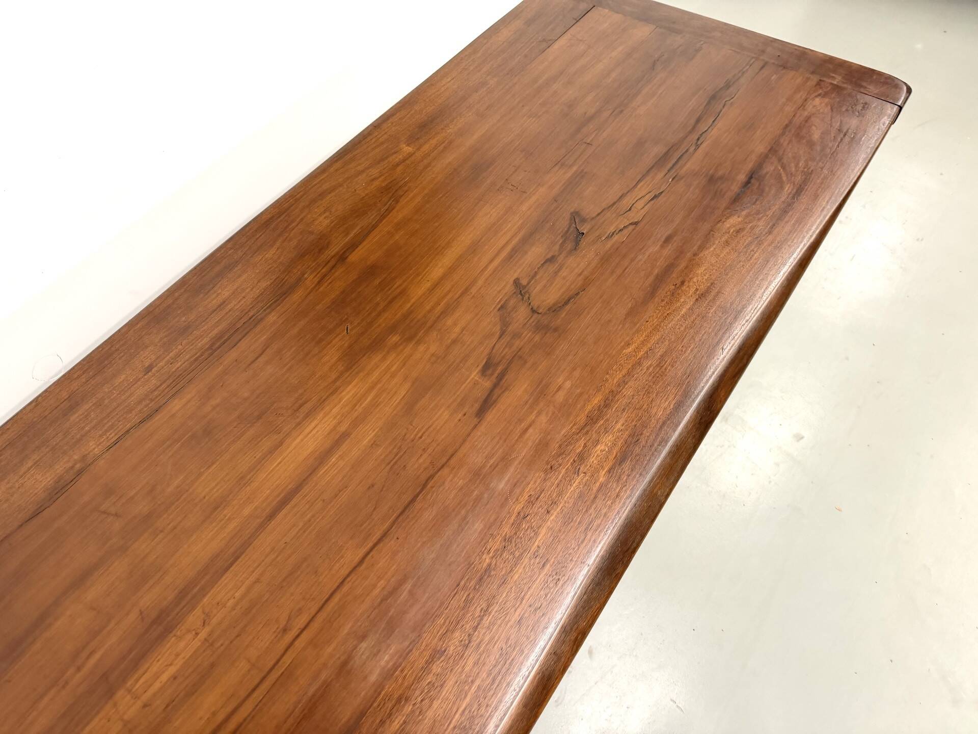 Farm table circa 1900 in solid oak and pine.