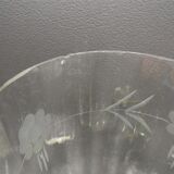 Set of 6 chiseled glasses