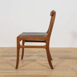 Danish Dining Chairs by Ole Wanscher for Poul Jeppesens Furniture Factory.