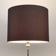 1950s Chrome & Wood Floor Lamp, Czechoslovakia, Restored