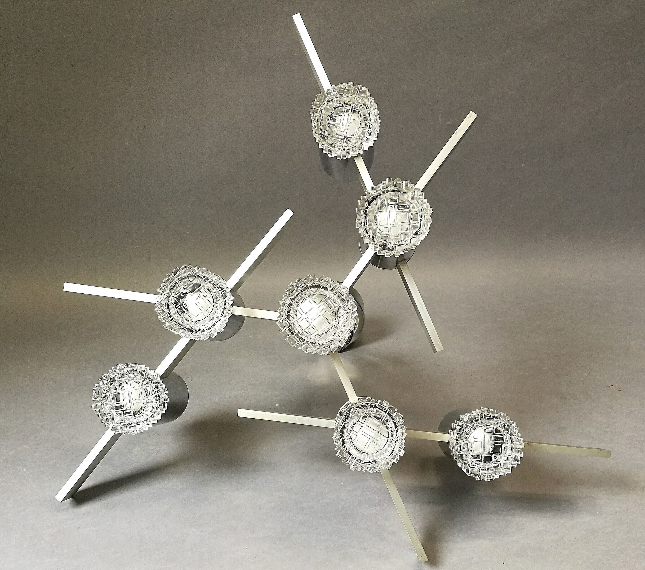 Chandelier of the Maison Sciolari from the 70