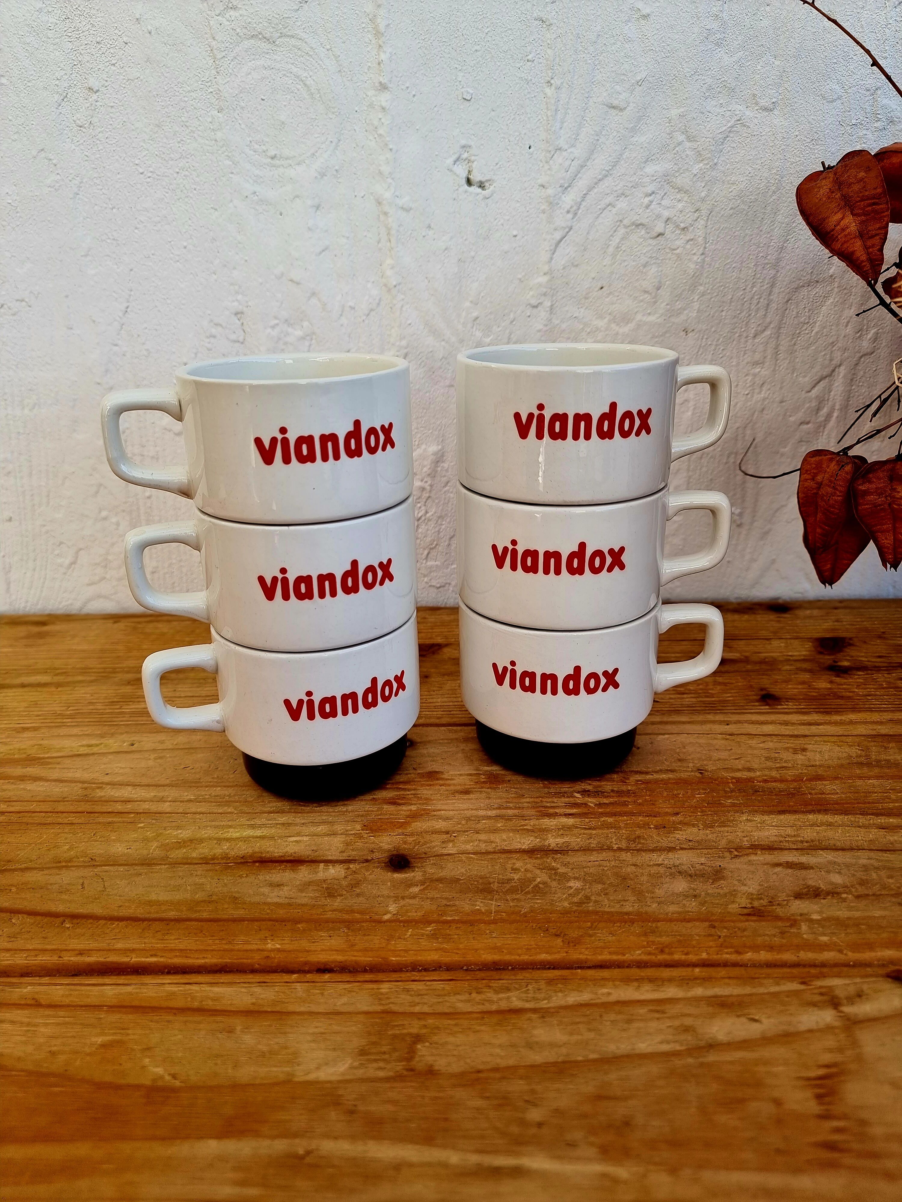 Set of 6 cups Moulin des Loups Viandox