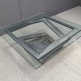 Fleur de Fer coffee table by Maurice Barilone, 1980s