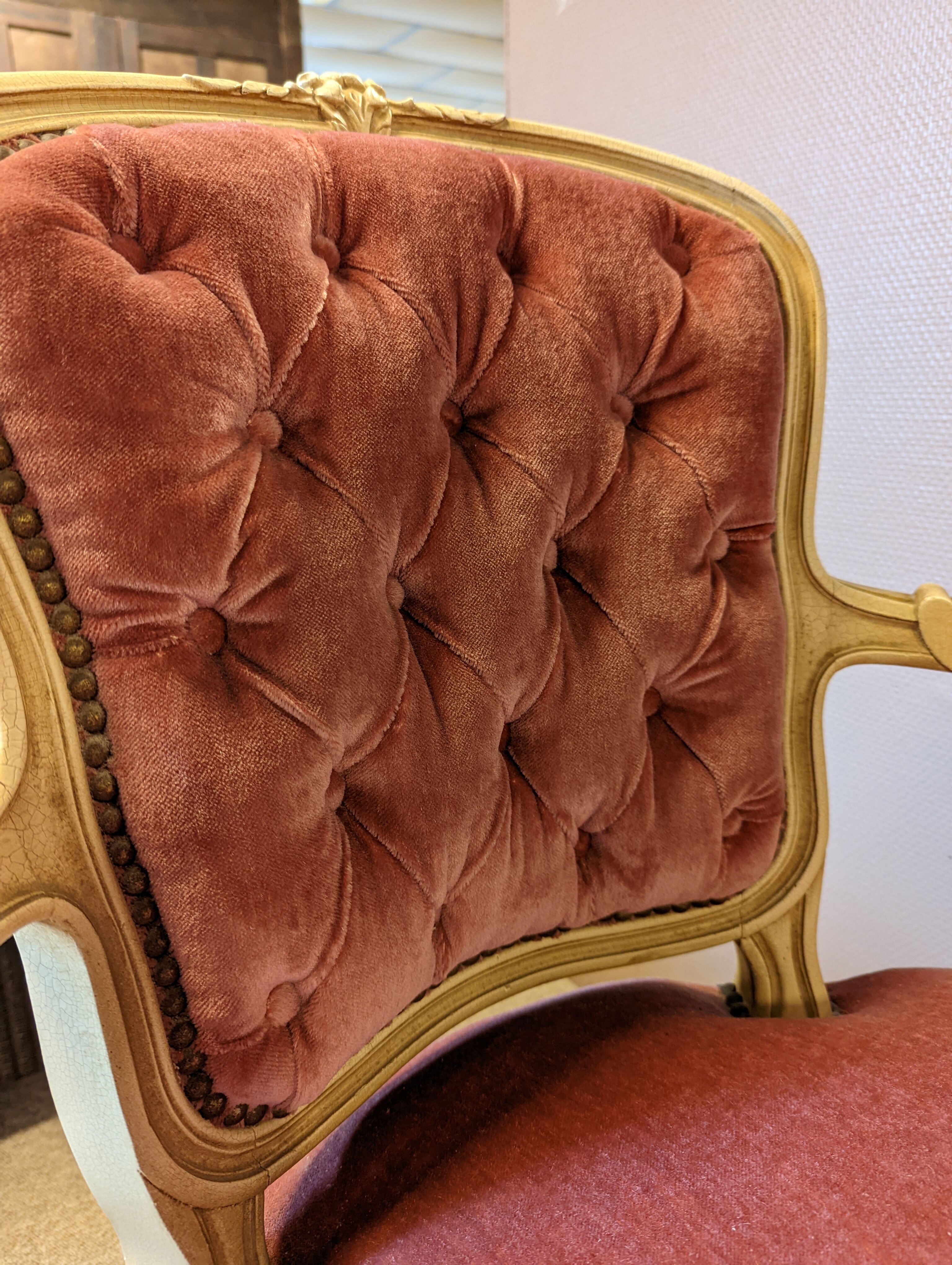 Pair of Louis XV armchairs