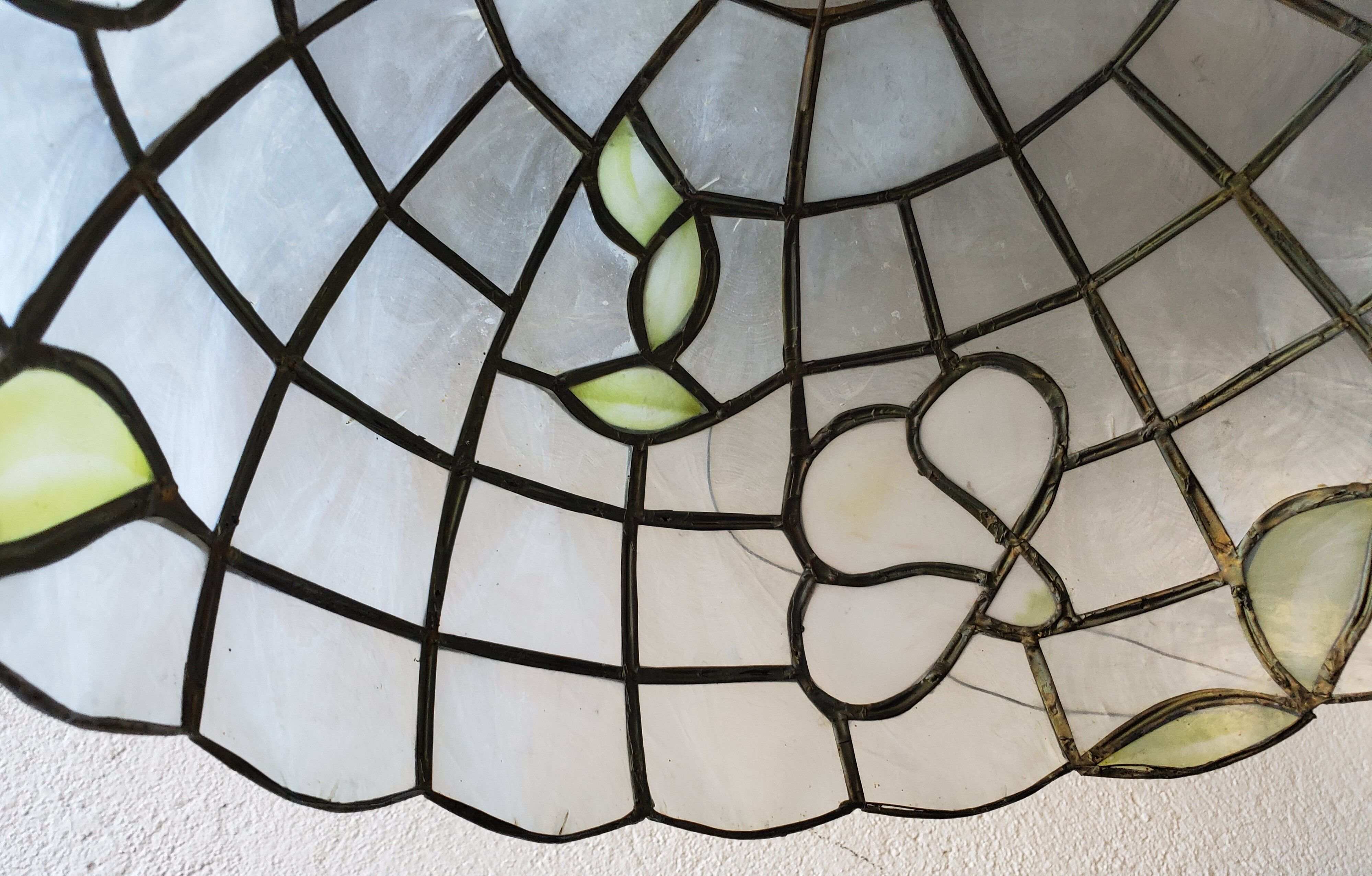 70's mother-of-pearl hanging