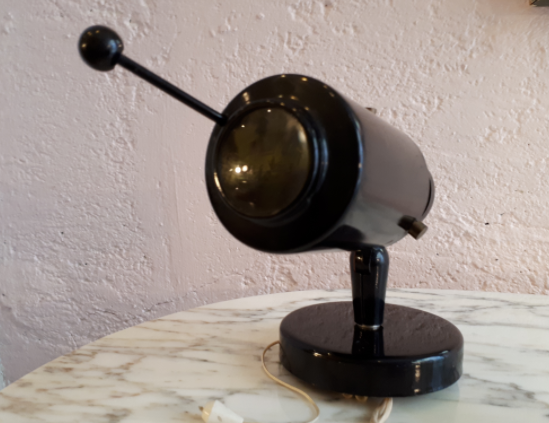 Lamp applied wall Jacques Biny Lita 1950 vintage design