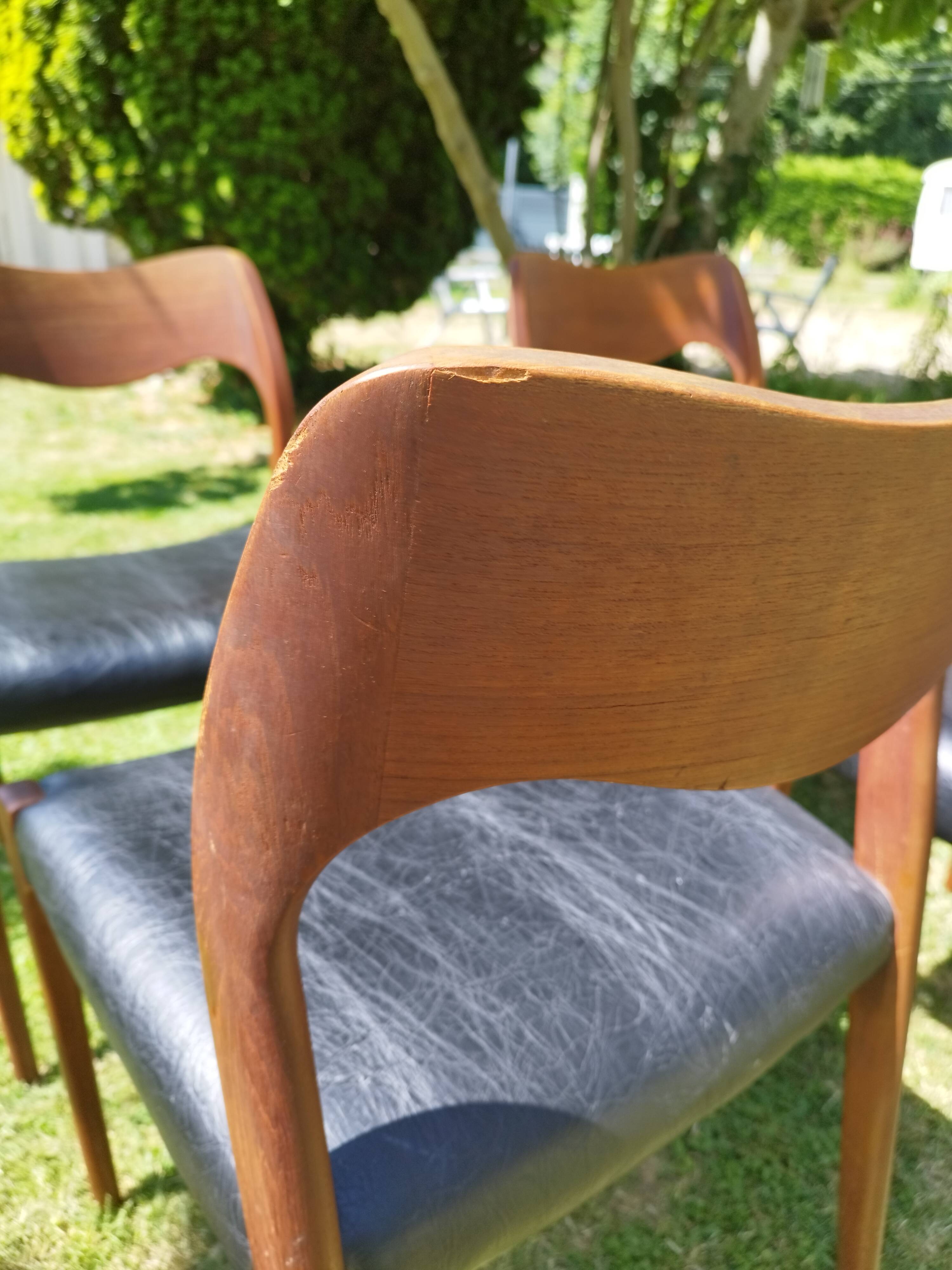 Chaises Niels Otto Moller