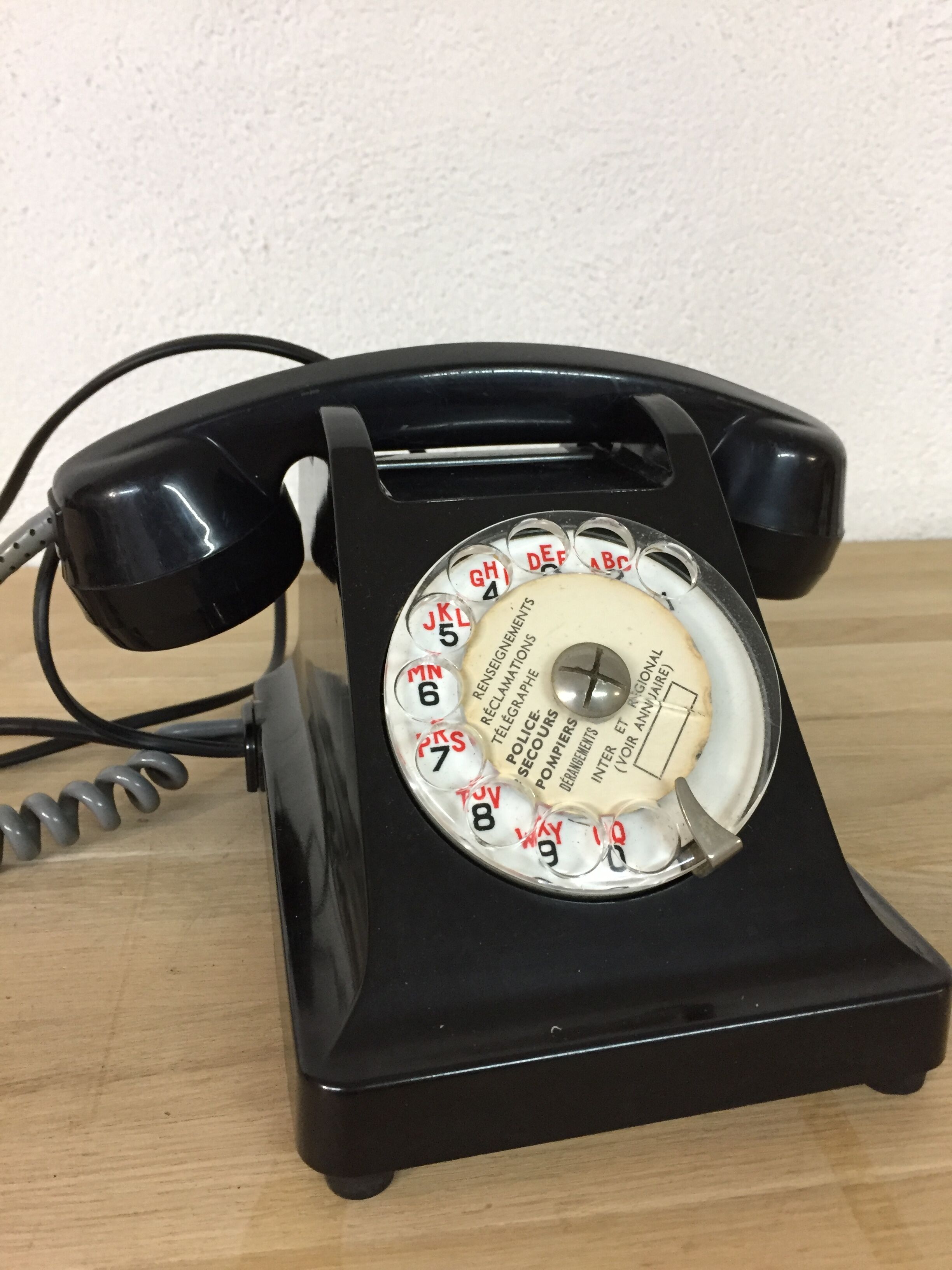 Phone Ericsson in bakelite, 1950