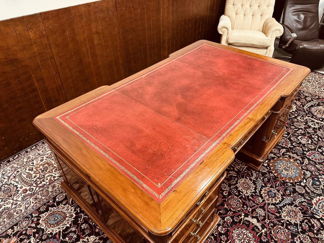 Antique English Desk Partnerdesk