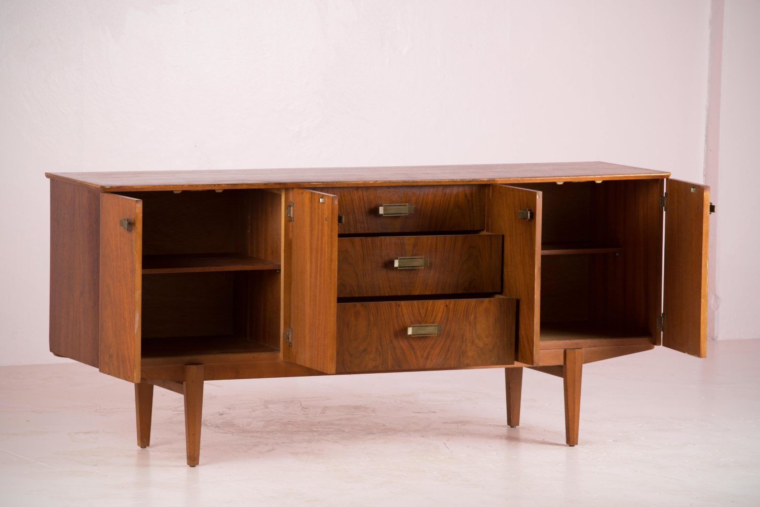Scandinavian sideboard in walnut