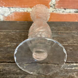 Vintage 1970s Cut Crystal Bohemian Vase #C866