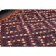 1970s Vintage Turkish Oushak Handmade Wool Cotton Red Runner Rug 161x214