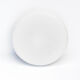 1970s Scandinavian modern White glass plafond, Hustadt Leuchten, Germany