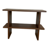 Shelves in ash with Iroko finish