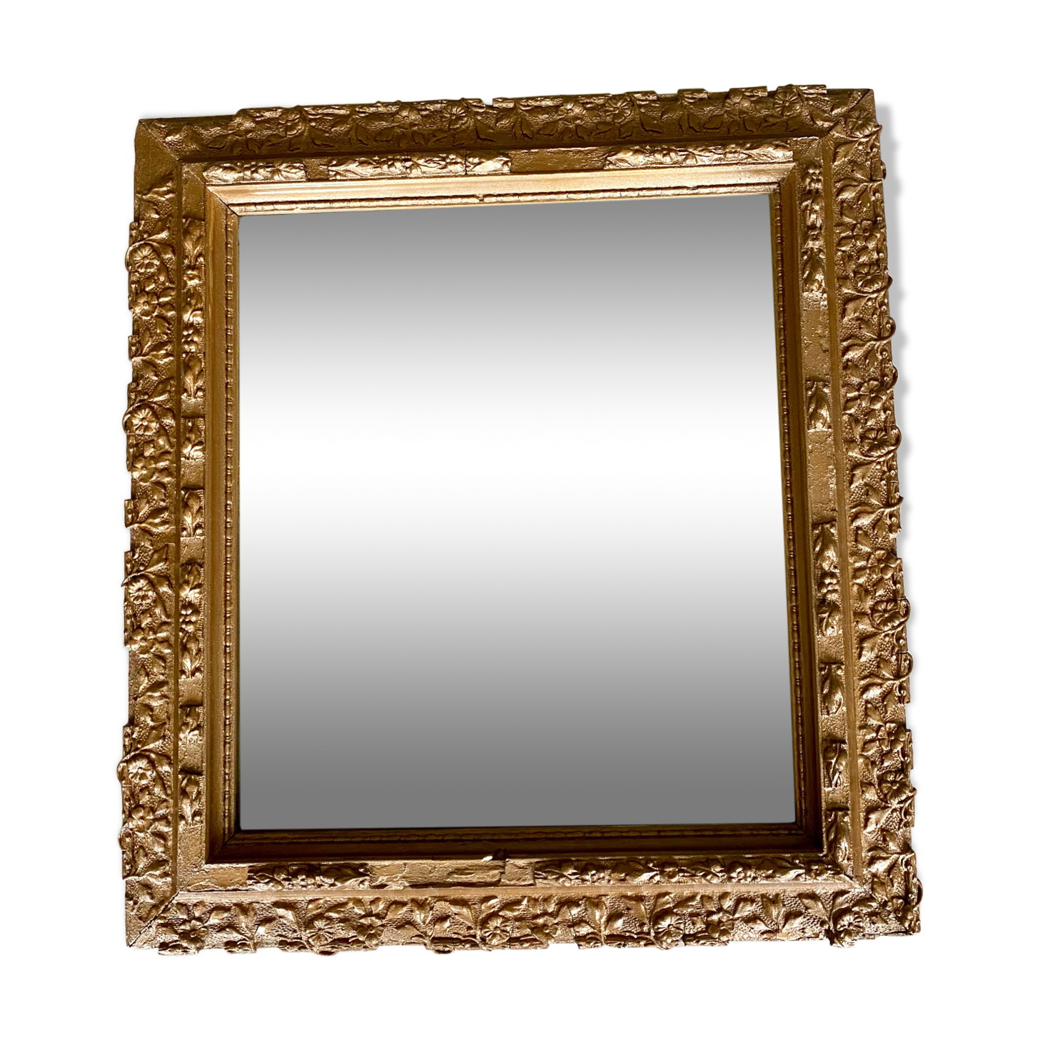 Old gilded mirror early 20th century