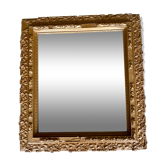 Ancien miroir doré début XXEME