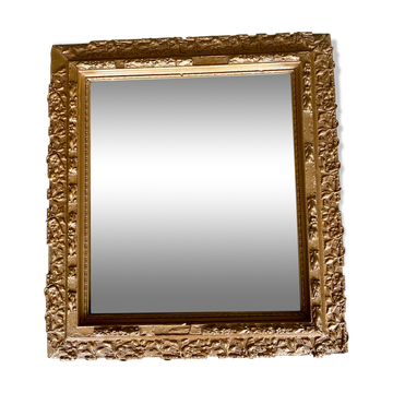Old gilded mirror early 20th century