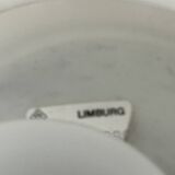 Limburg Glashütte glass table lamp mushroom , 1970’s