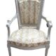 Napoleon III Victorian Armchair Velvet Fabric 19th Century
