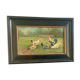 Antique oil painting, 1900