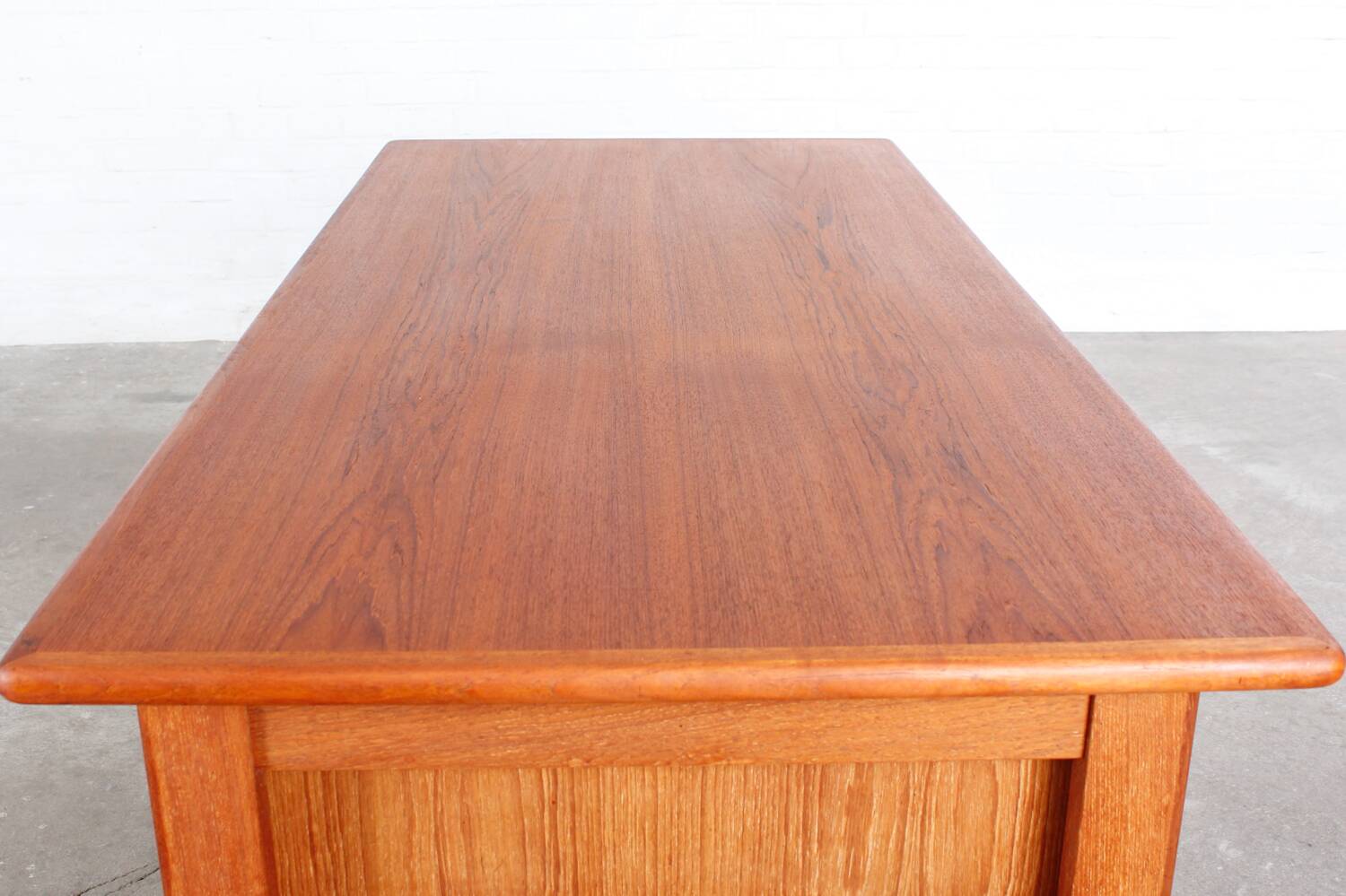 Vintage Teak Schreibtisch Desk Mid Century Danish Design 60er