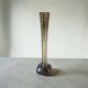 Amber glass flower holder