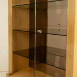 Parchment cabinet by Aldo Tura for Tura Milano