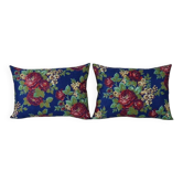 Set of 2 vintage Turkish cushion covers 41x56 cm