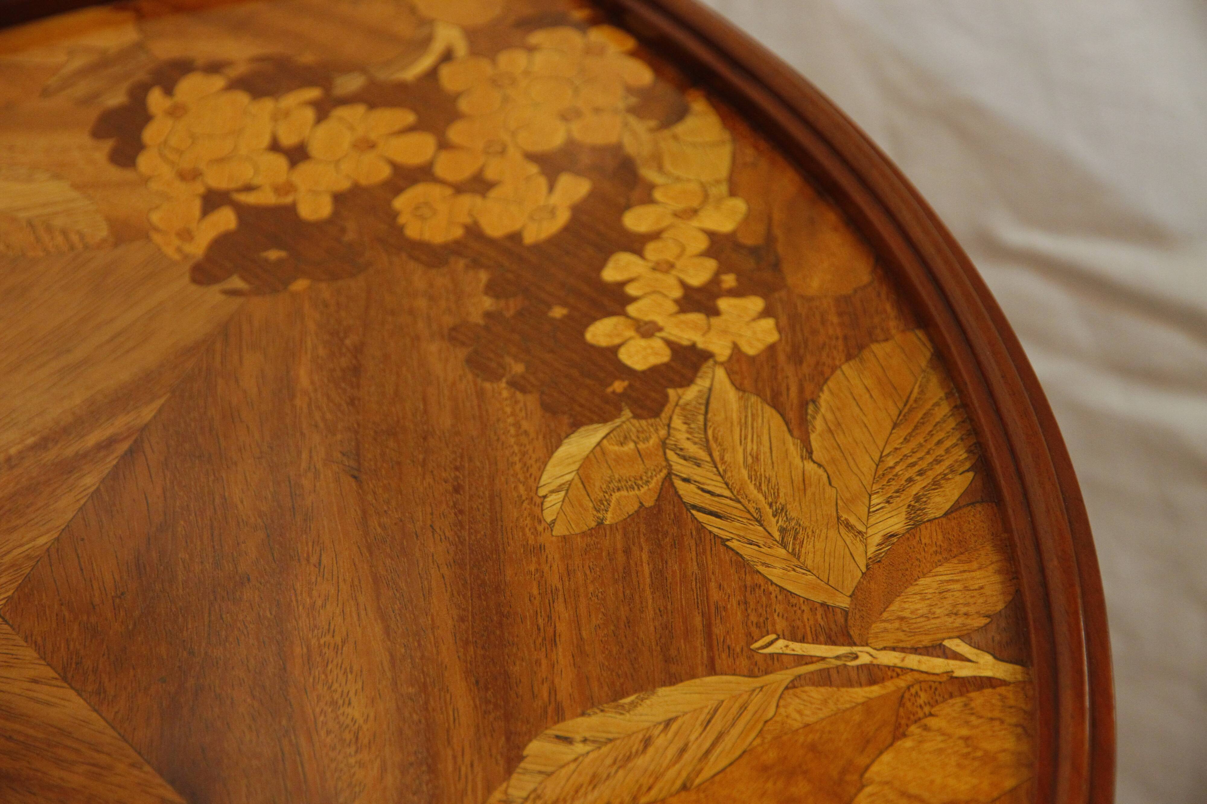 Guéridon signed Majorelle, late 19th / early 20th century