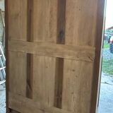 Natural wood walnut cabinet